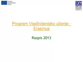 program vse ivljenjsko u enje erasmus