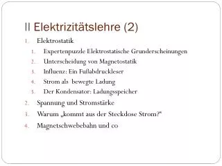 ii elektrizit tslehre 2