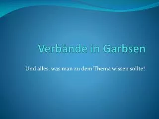 verb nde in garbsen