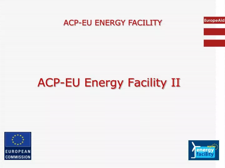 acp eu energy facility ii