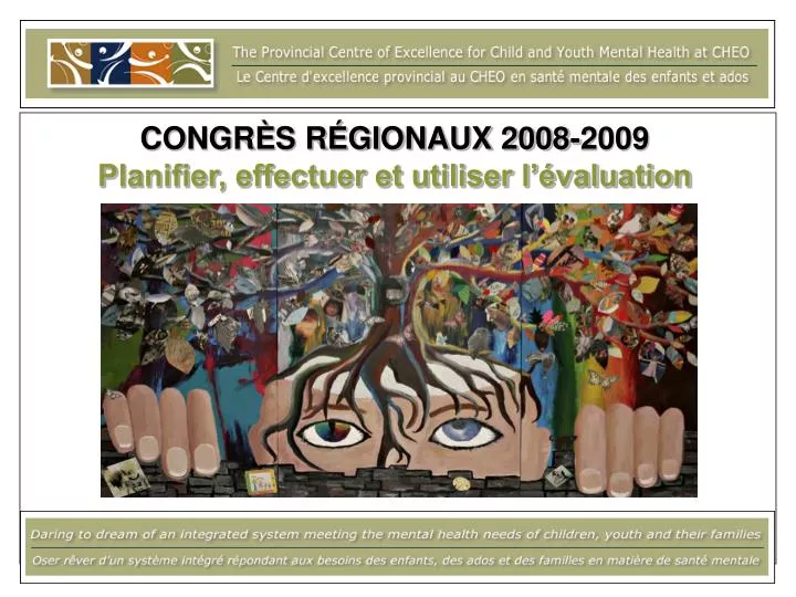 congr s r gionaux 2008 2009 planifier effectuer et utiliser l valuation