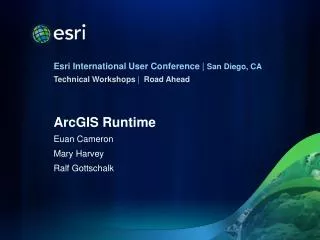 ArcGIS Runtime