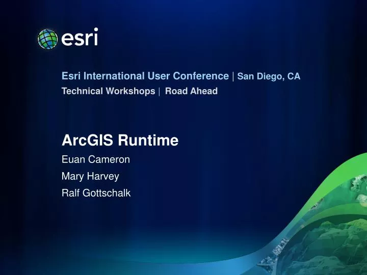 arcgis runtime
