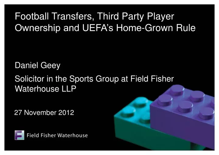 football transfers third party player ownership and uefa s home grown rule
