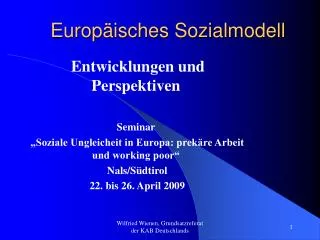 europ isches sozialmodell