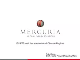 EU ETS and the International Climate Regime