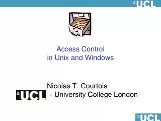 Access Control in Unix and Windows