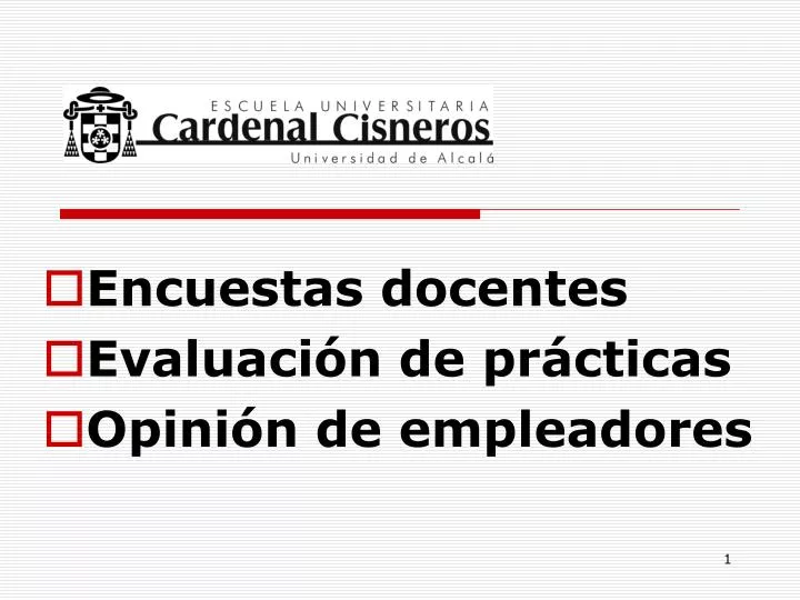 encuestas docentes evaluaci n de pr cticas opini n de empleadores