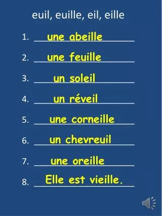 e uil euille eil eille