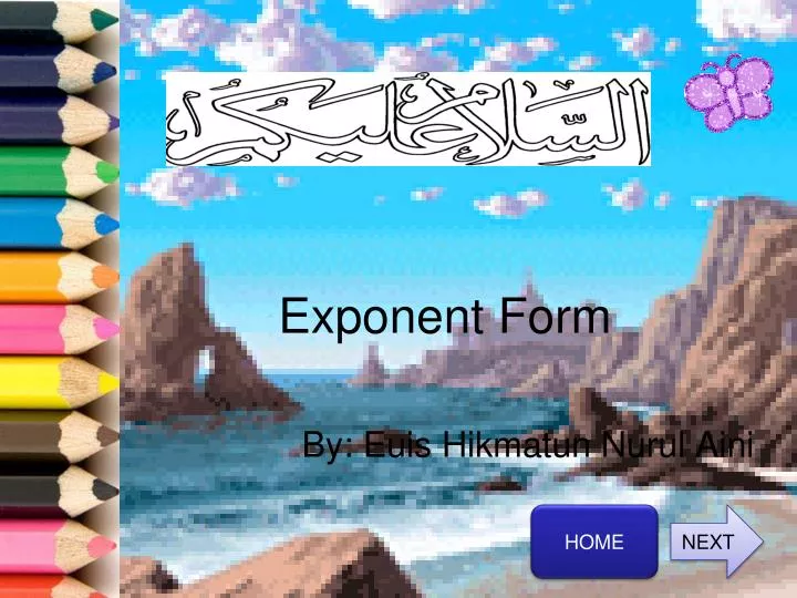 exponent form
