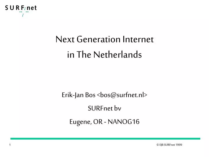 next generation internet in the netherlands