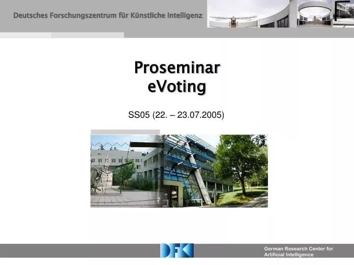 proseminar evoting