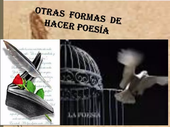 otras formas de hacer poes a