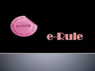 e-Rule