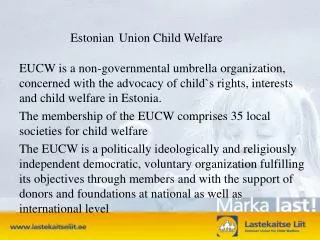 Estonian Union Child Welfare