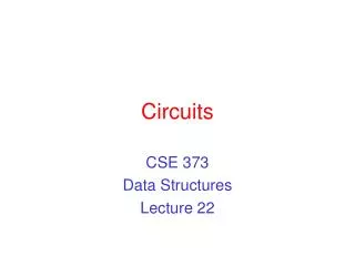 Circuits