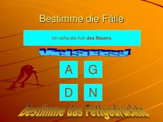 bestimme die f lle