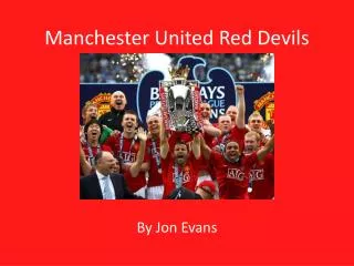 Manchester United Red Devils