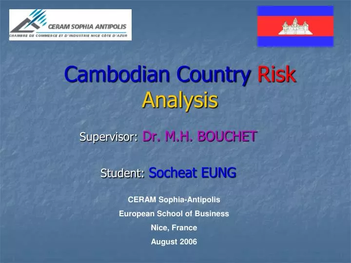 cambodian country risk analysis
