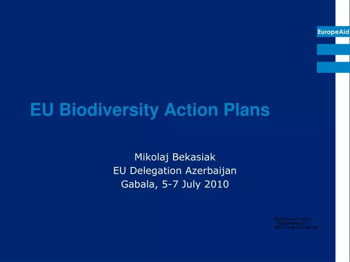 eu biodiversity action plans