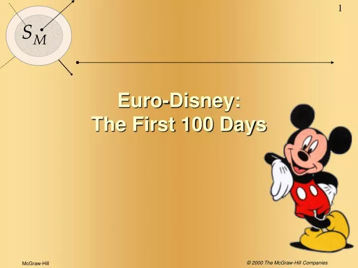 euro disney the first 100 days