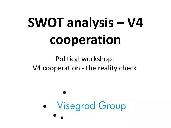 swot analysis v4 cooperation