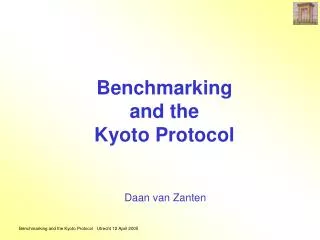 Benchmarking and the Kyoto Protocol