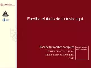 escribe el t tulo de tu tesis aqu