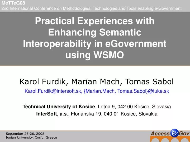 practical experiences with enhancing semantic interoperability in egovernment using wsmo
