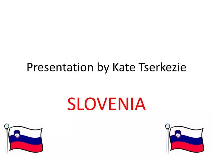 presentation by kate tserkezie