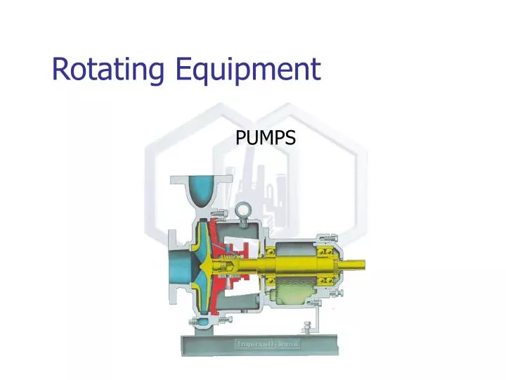 rotating equipment