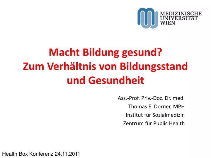 macht bildung gesund zum verh ltnis von bildungsstand und gesundheit