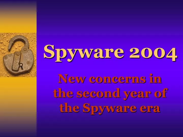 spyware 2004