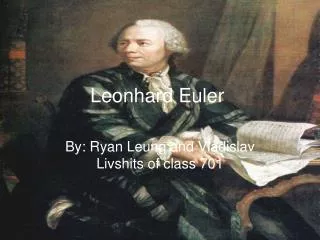 Leonhard Euler