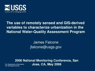 2006 National Monitoring Conference, San Jose, CA, May 2006