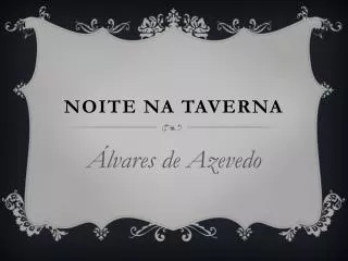 noite na taverna