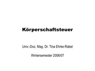 k rperschaftsteuer