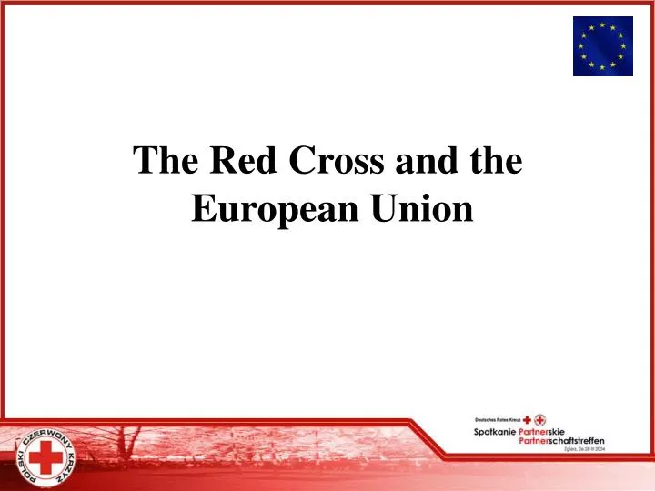 the red cross and the european union
