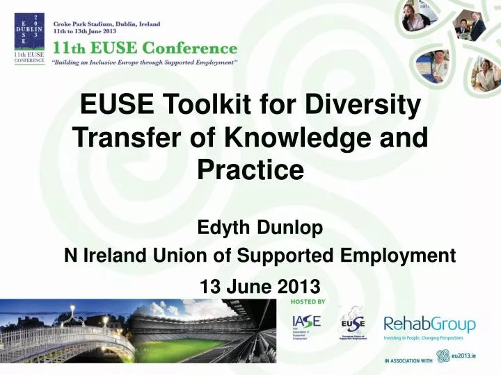 euse toolkit for diversity transfer of knowledge and practice