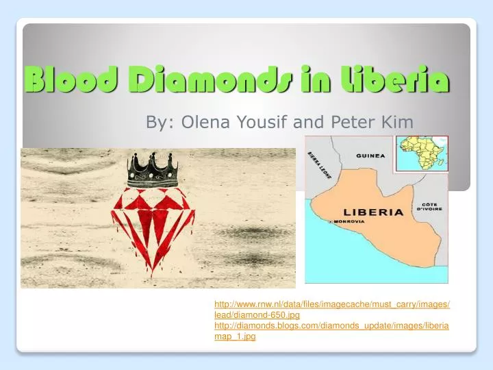 blood diamonds in liberia