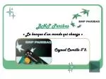 BNP Paribas « La banque d’un monde qui change » - slide 1