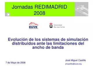 jornadas redimadrid 2008