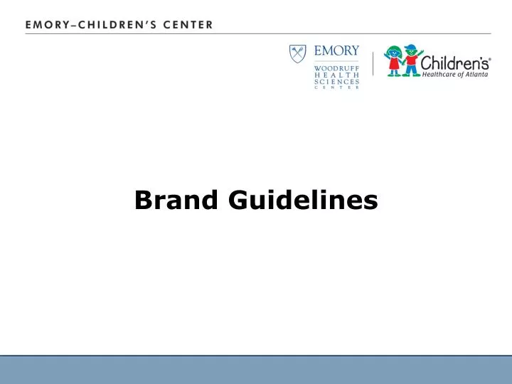 brand guidelines