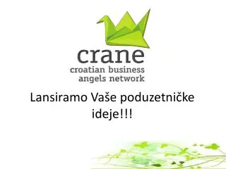 lansiramo va e poduzetni ke ideje