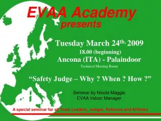 EVAA Academy presents