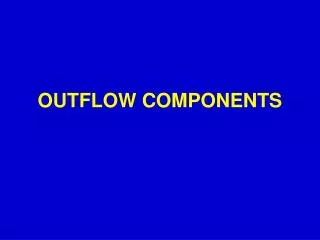 OUTFLOW COMPONENTS