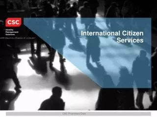 International Citizen Services