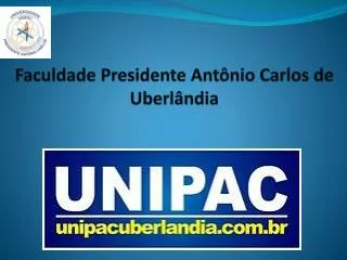 faculdade presidente ant nio carlos de uberl ndia