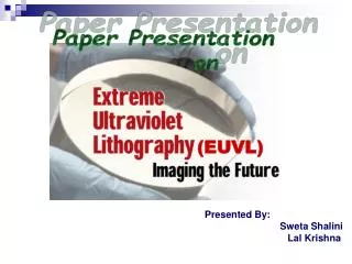 Paper Presentation on