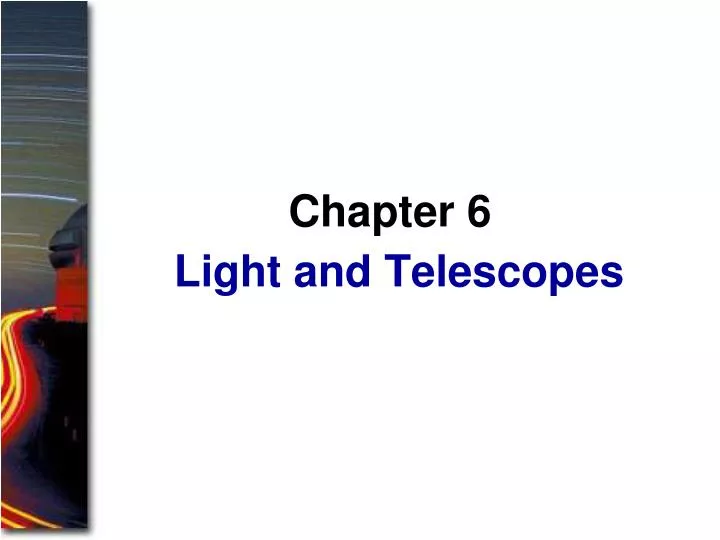 light and telescopes